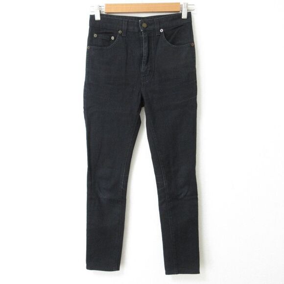 Good Saint Laurent Paris Stretch Skinny Denim Pants Jeans 614478 Ys500 W25 - Picture 1 of 14